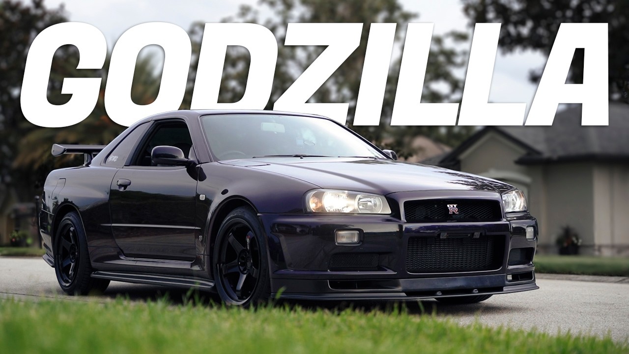 O CARRO MAIS RARO QUE JÁ MEXI! NISSAN SKYLINE R34 V-SPEC MIDNIGHT