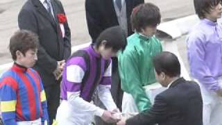 2012/01/16　高知競馬　全日本新人王争覇戦　出場騎手紹介式