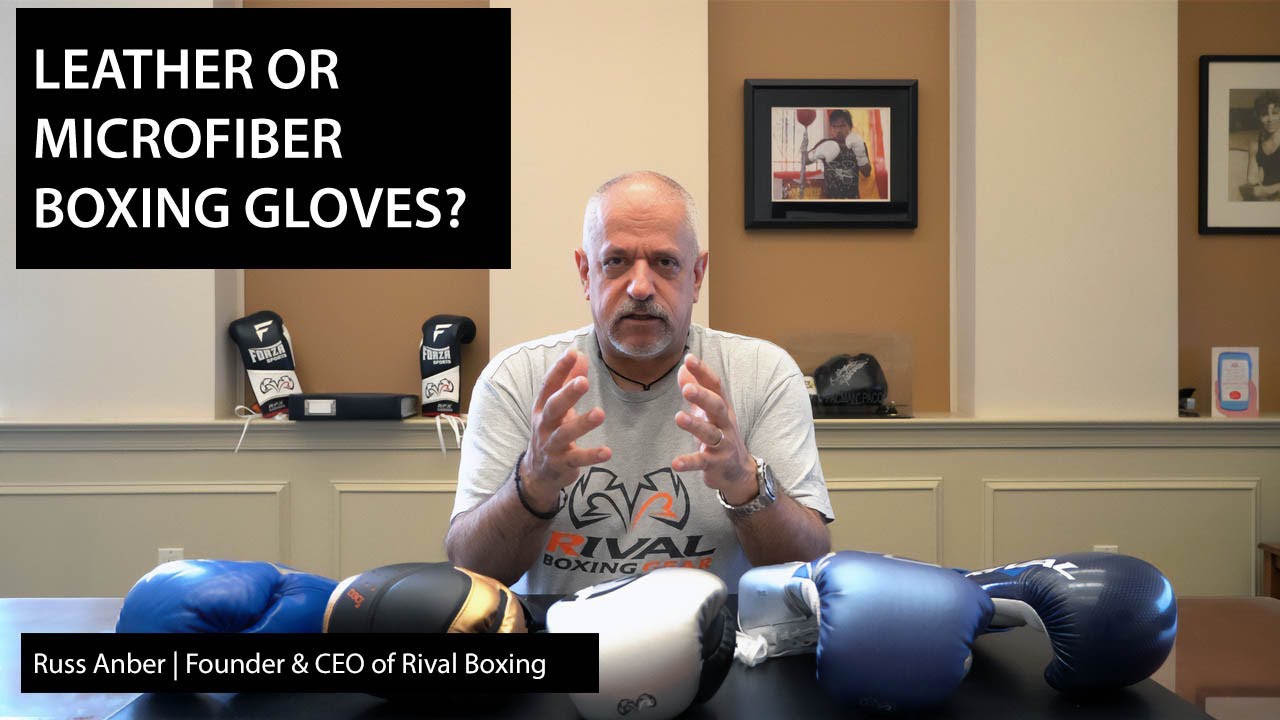 Leather vs Microfiber Boxing Gloves Which is better? Russ Anber