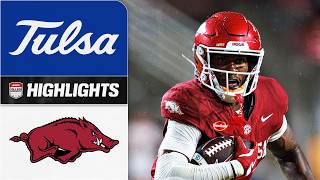 Tulsa Golden Hurricane vs. Arkansas Razorbacks | Full Game Highlights | ESPN College Football