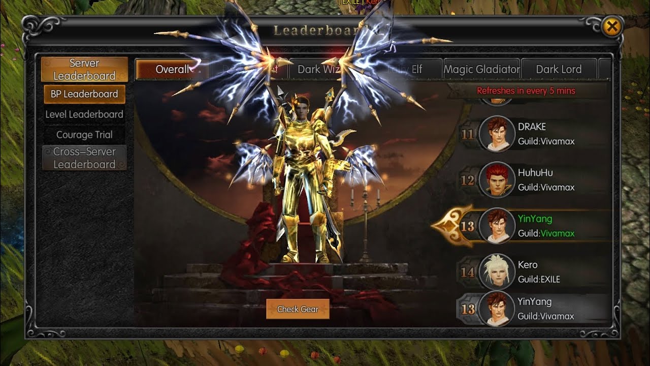 MU Monarch - BK tinatayuan lang ang 600 Red Boss