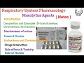 Mucolytics Agents - N acetylcysteine | action, doses, indications, drugs interaction, side effects