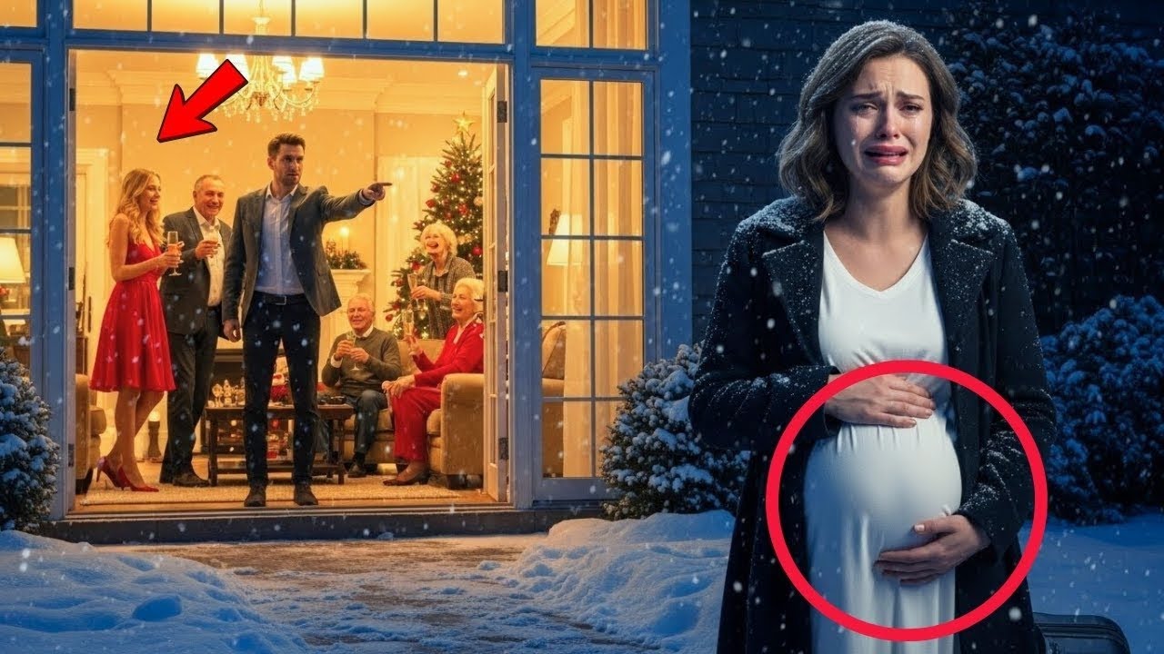 Er warf seine hochschwangere Frau am Weihnachtsabend raus – Sie wusste nichts von ihrem $40M Er