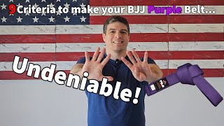 9 Steps to make your Jiujitsu Purple Belt UNDENIABLE! screenshot 3