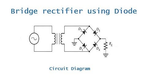 Bridge Rectifier using diode - theoretical and derivation discussion of it
