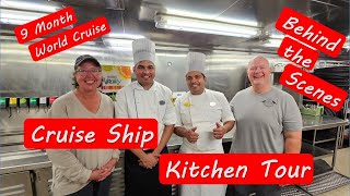 Behind the Scenes - Full Cruise Ship Kitchen Tour - Royal Caribbean Ultimate World Cruise