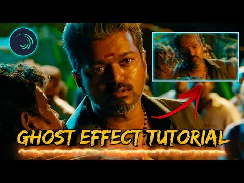 Trending ghost effect tutorial in alight motion😳🔥