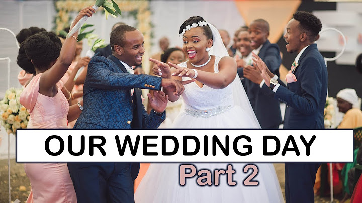 OUR FULL WEDDING VIDEO (part 2) THE WAJESUS FAMILY