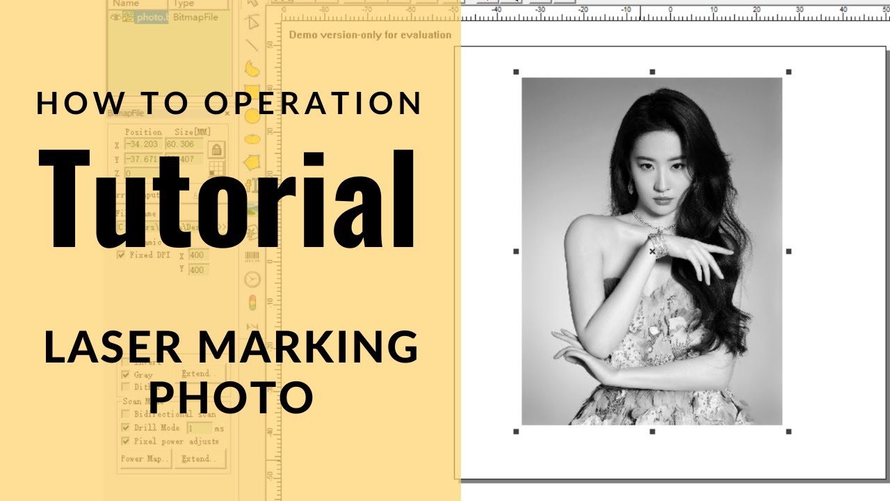 Guide On Laser Marking Photos With A Laser Machine | EZCAD laser marking picture/photo