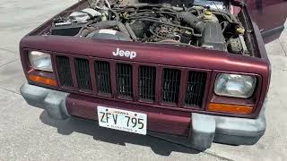 2000 Jeep Cherokee XJ 4.0L Straight 6 Engine IslandBid.com online auction Kona Big Island