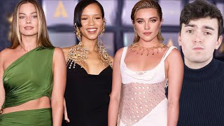 MARGOT ROBBIE IS FREE OF CHANEL BUT STILL NEEDS FASHION HELP (Governors Awards 2022 Fashion Roast)