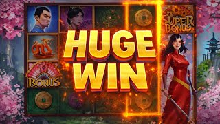 EPIC WIN on Sakura Fortune Epic Bloom Slot! 🌸💥 screenshot 1