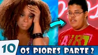 Os 10 Piores Candidatos em Programas de Show de Talentos (Parte 2)