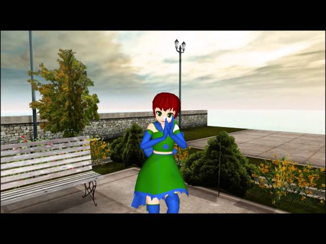 MMD UTAU Hello / How Are You - Haro/Hawayu - ハロ／ハワユ{Flanna Christie}