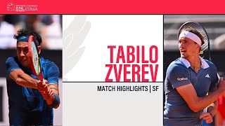 Alexander Zverev - Alejandro Tabilo | ROME SF - Match Highlights #IBI24