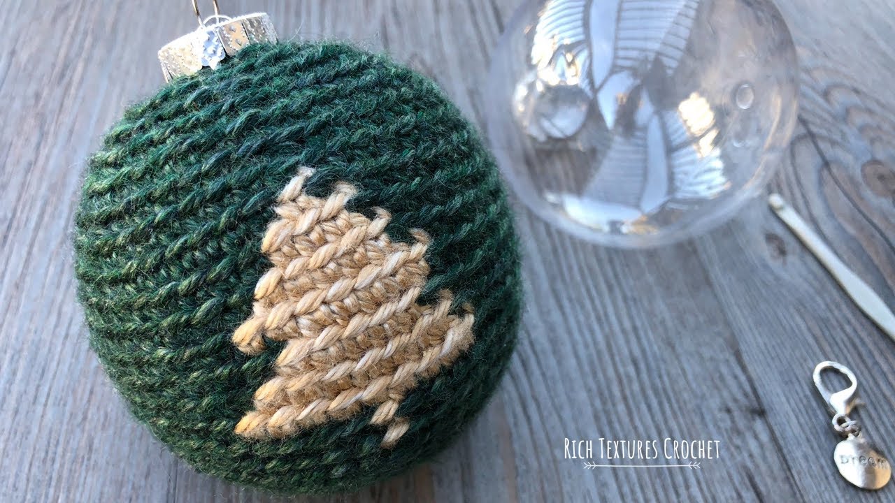 Crochet Christmas Tree Ornament YouTube