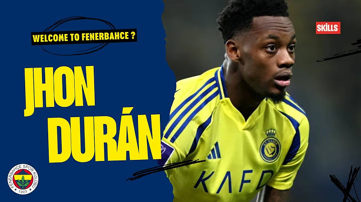 Jhon Durán ● Welcome To Fenerbahce ?🟡🔵🇹🇷 | Skills & Goals 2025 | #duran