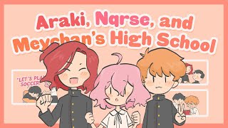 【あらなるめい】Would Araki, nqrse, & Meychan be friends if they were in the same school? 【Utaite Eng Sub】
