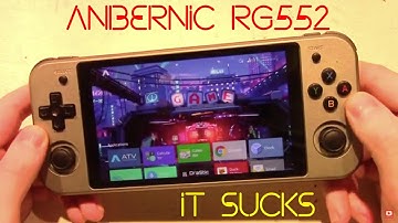 The ANBERNIC RG552 is a terrible retro game console...