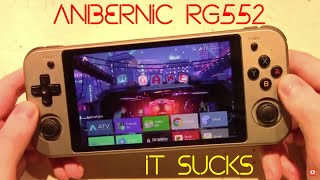 The ANBERNIC RG552 is a terrible retro game console...
The RG552 was supposed to be this high end retro game console (in ~2022 when I got it) compared to its siblings like the 351P. In this video I spell out why it isnt especially with a very poor design setup that essentially has a brick button.
#gaming #fail #review
Like, subscribe and click that notification bell to keep up to date when new content is released. Also view my Linktree to see my other socials/channels: https://linktr.ee/mausolfb The ANBERNIC RG552 is a terrible retro game console...
