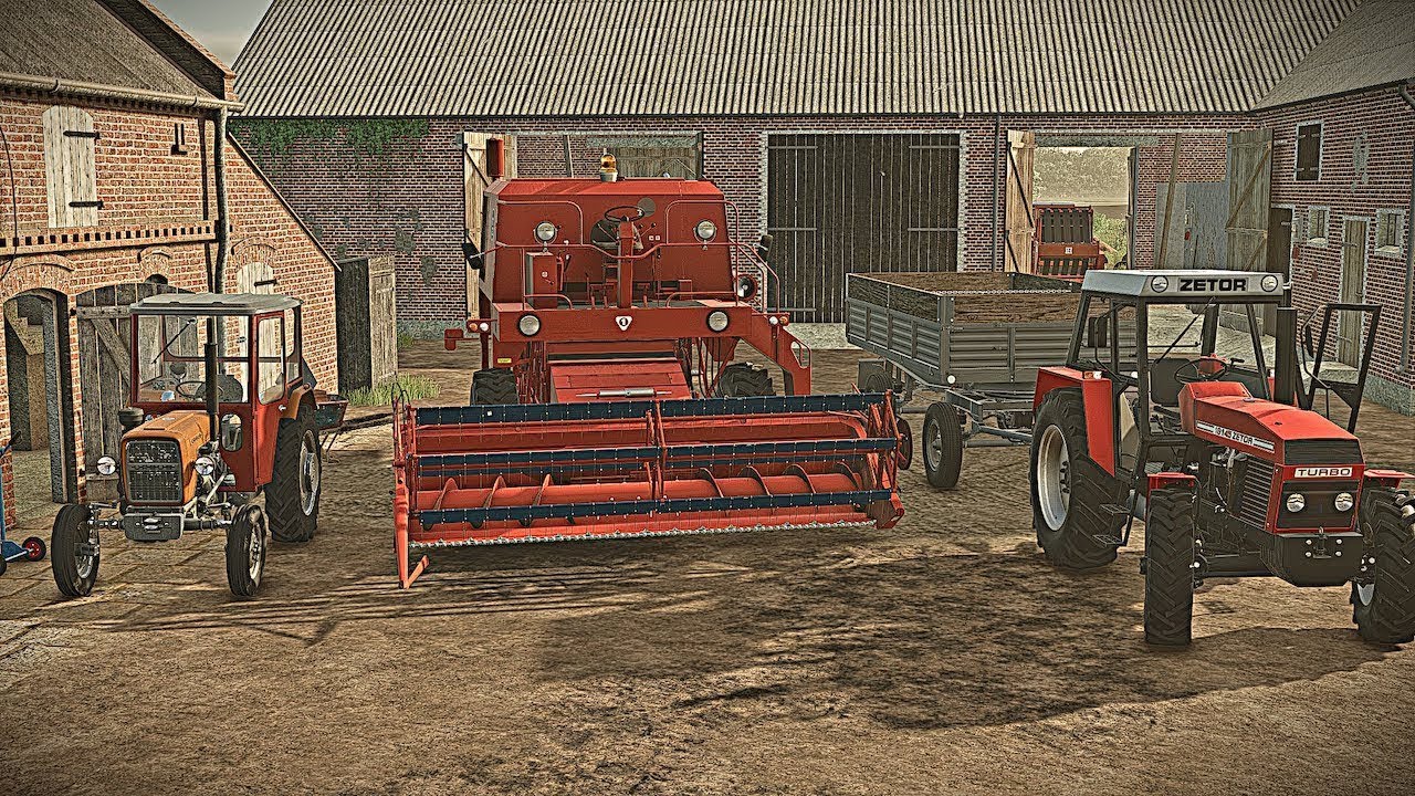 Żniwa jak za dawnych lat:)