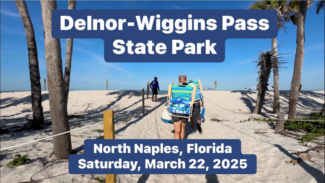 Прекрасное и оживленное субботнее утро в государственном парке Делнор-Уиггинс-Пасс в Северном Ней...