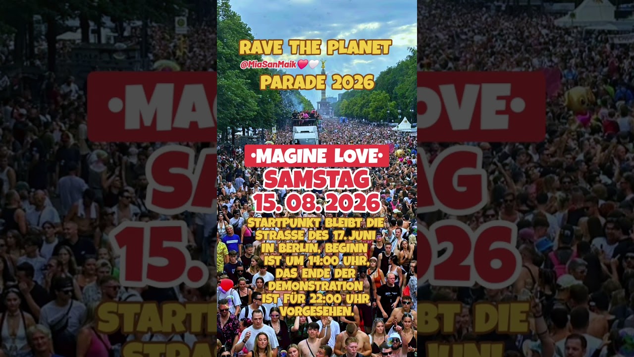 MAGINE LOVE [Rave The Planet/Parade 2026] (MiaSanMaik)