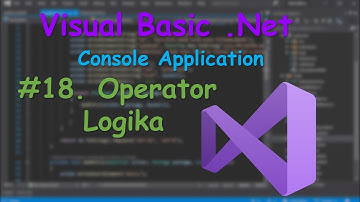Vb.net Console #18 Operator Logika