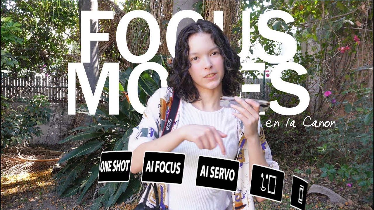 Modos de Enfoque en Cámaras Canon: Guía para Fotos