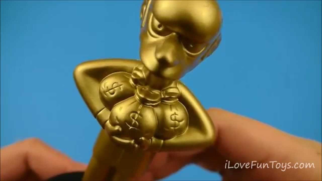 Gold Mr. Burns 2007 Burger King The Simpsons Talking Golden 