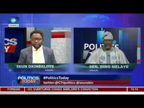 FULL VIDEO: APC IS SICK - SENATOR DINO MELAYE ON CHANNELS TV