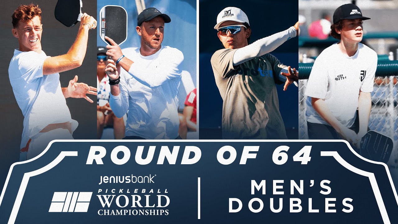 Goldin/French v Mercado/Caldarella at the Jenius Bank Pickleball World Championships