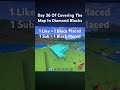 Covering The Map In Diamond Blocks In Minecraft Part 37