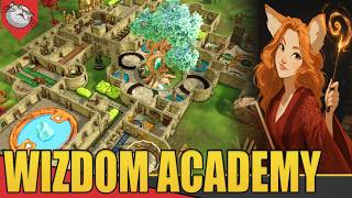 Wizdom Academy - Construindo e Gerenciando a Melhor Escola de Magia do Mundo - Gameplay