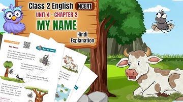 My Name Class 2 Explanation | Unit 4 | Chapter 2 | Full Hindi Explanation | NCERT Mridang