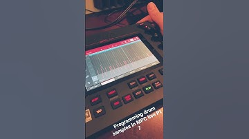 Programming drum samples in MPC live Pt 7￼