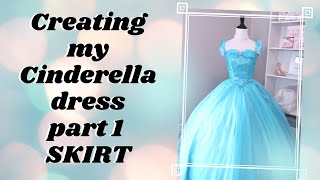 diy dress, sewing project, How to sew, Cinderella dress, sew