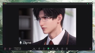 [ASMR KEYBOARD TYPING] Study with Zayne! ✍️ | No Peeking, Focus Mode | Zoom ver | Love and Deepspace