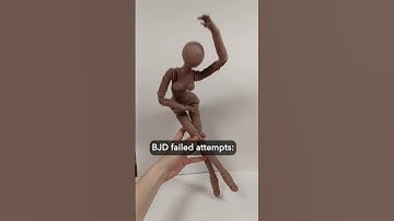 Fail compilation of the BALL-JOINTED DOLL | CROCHET | #crochet