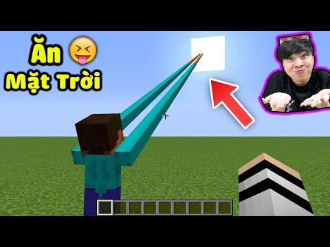 Vinh Thấy Cái Tay Kéo Dài Để Ăn Mặt Trời ?? Minecraft CỐ GẮNG TRỐN THOÁT KHỎI KẺ XẤU XA Sẽ Ra Sao??