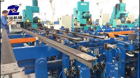 Guide Rail Metal Machining Line For Lift