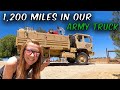 Driving Our Army Truck Across 4 States | 1,200 Miles, 26 Hours Later