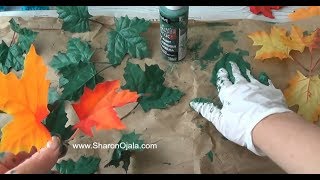 Tree Dollhouse Update Part 33 Let There Be  Leaves!!!