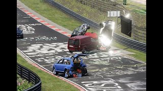 BeamNG Nürburgring compilation