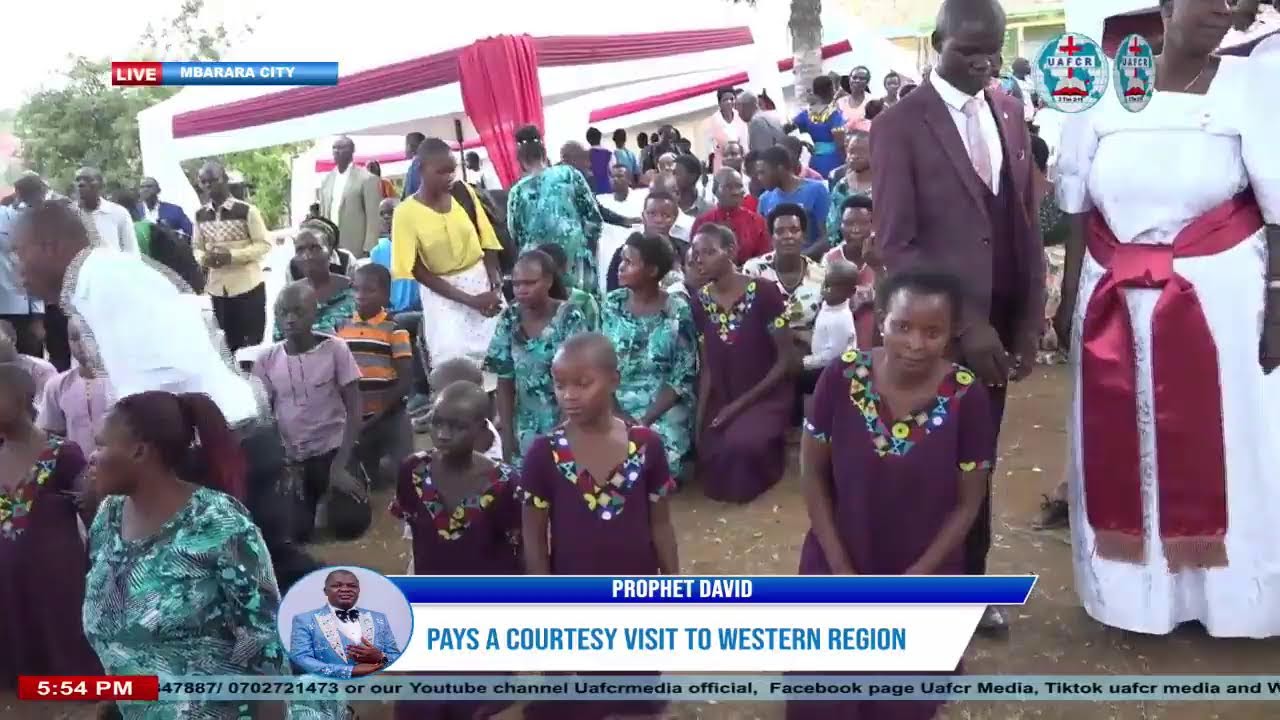 PROPHET DAVID PAYS A COURTESY VISIT TO WESTERN REGION
