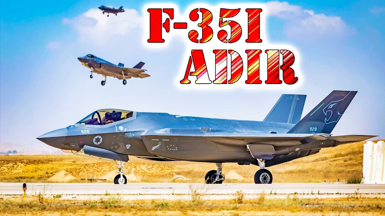 F-35I ADIR 💥 Израильский истребитель, который смог ⚠