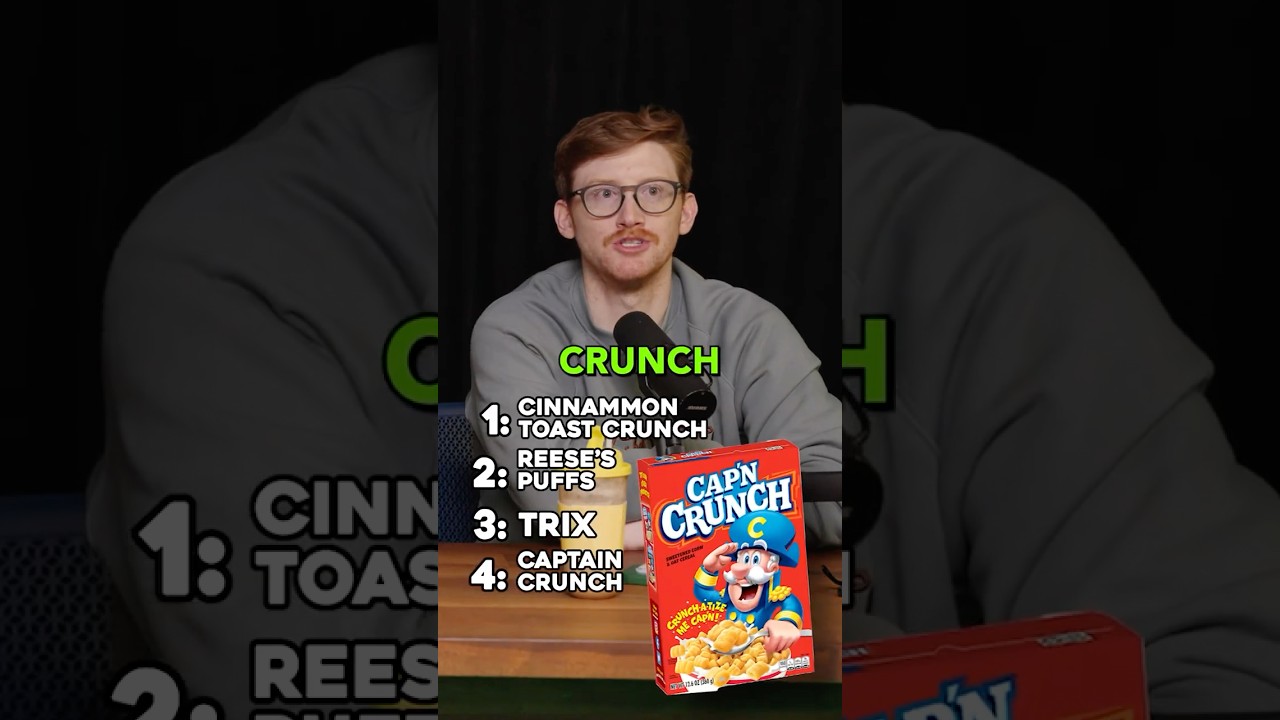 BEST Breakfast Cereal Draft 🤔