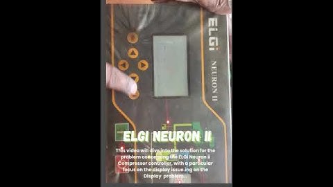 ELGi Neuron ii Compressor Controller  REPAIRING SERVICES