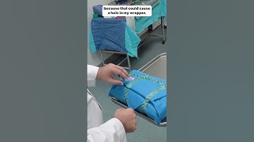 Opening Sterile Surgical Packs #meded #or #surgicaleducation #surgicaltechnologist #surgtech