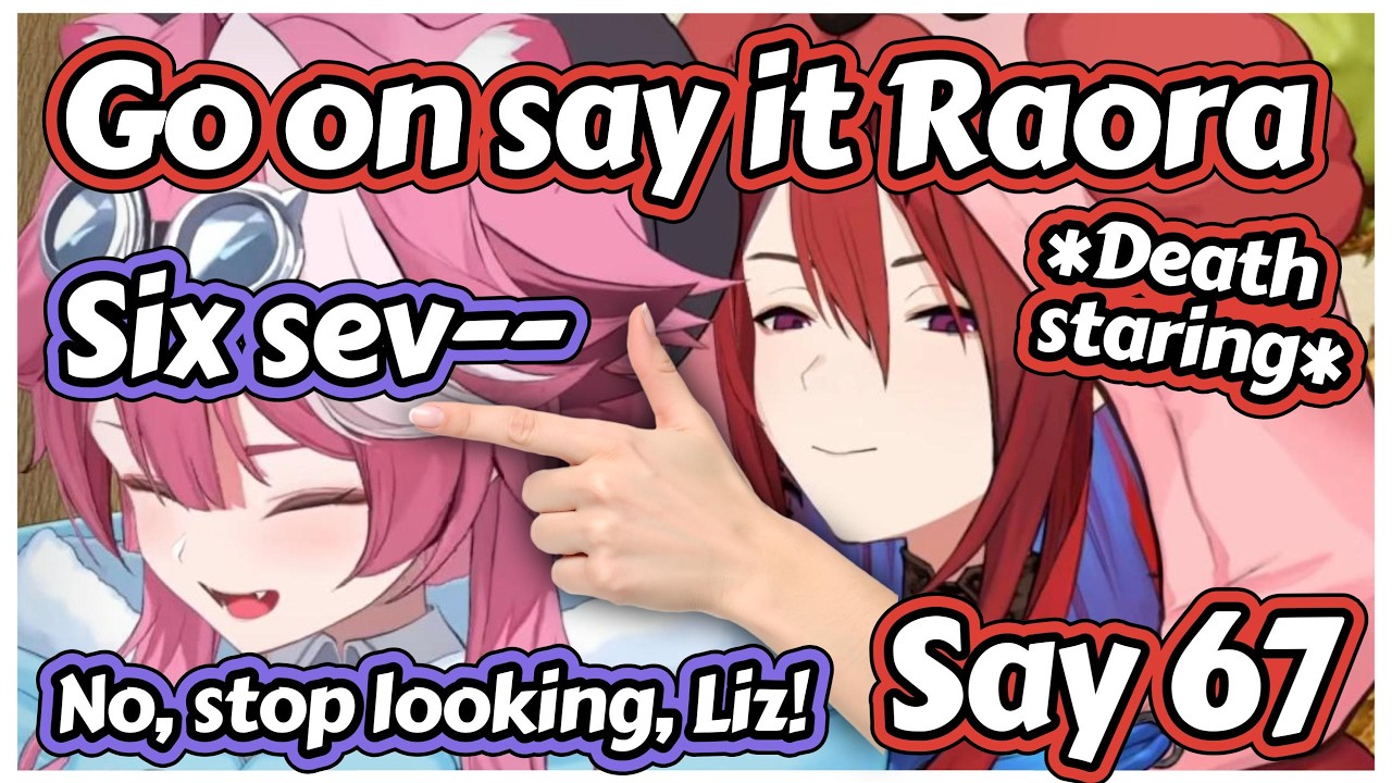 Liz Has Had Enough and Hits Raora with the Death Stare [Hololive EN]
